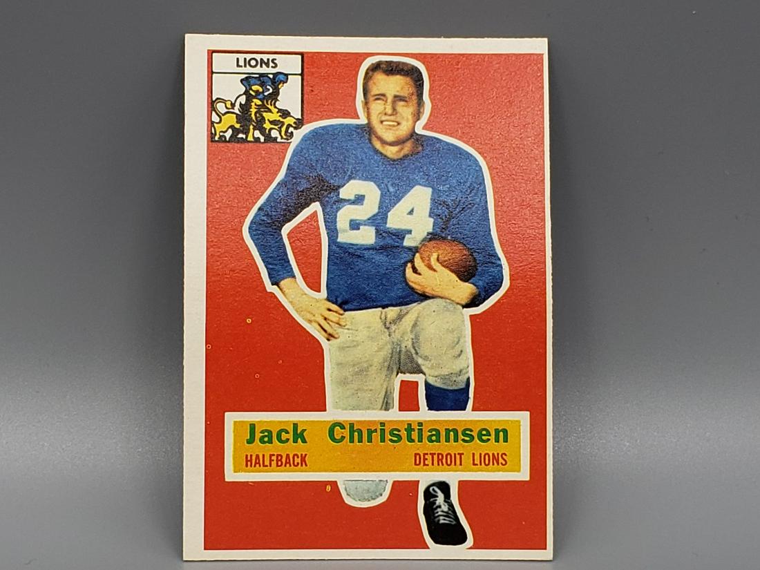 1956 Topps Jack Chrstiansen #20 HOF (1 of 2)