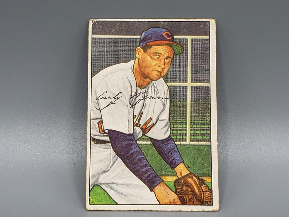 1952 Bowman Early Wynn #142 HOF (1 of 2)