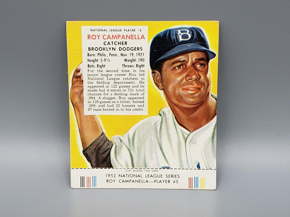1953 Red Man Roy Campanella HOF (1 of 2)