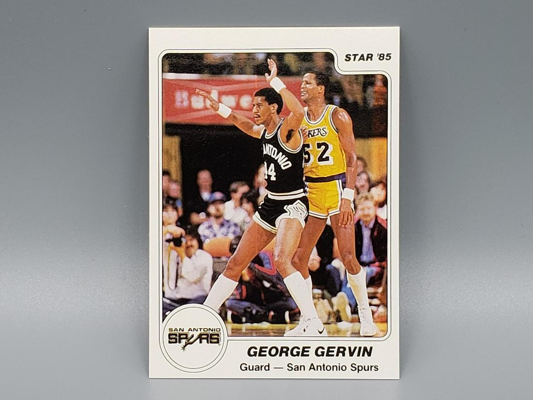 1984-85 Star George Gervin #67 HOF (1 of 2)