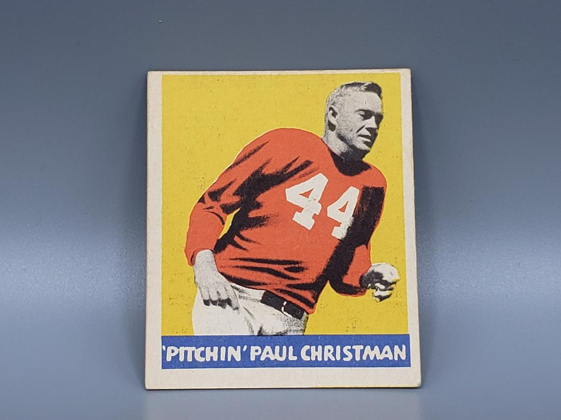 1949 Leaf Paul Christman #19 (1 of 2)