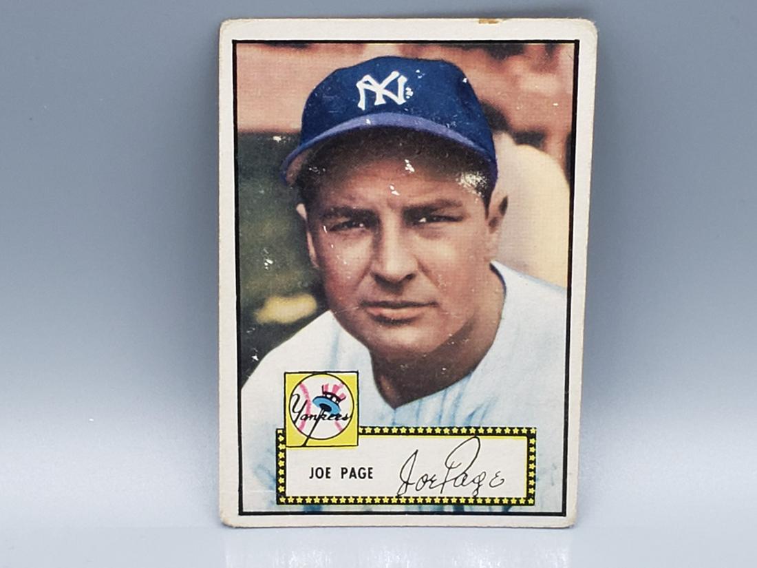 1952 Topps Joe Page #48 Low Number (1 of 3)