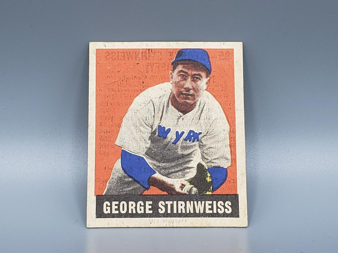 1948 Leaf George Stirnweiss #95: 1948 Leaf George Stirnweiss #95