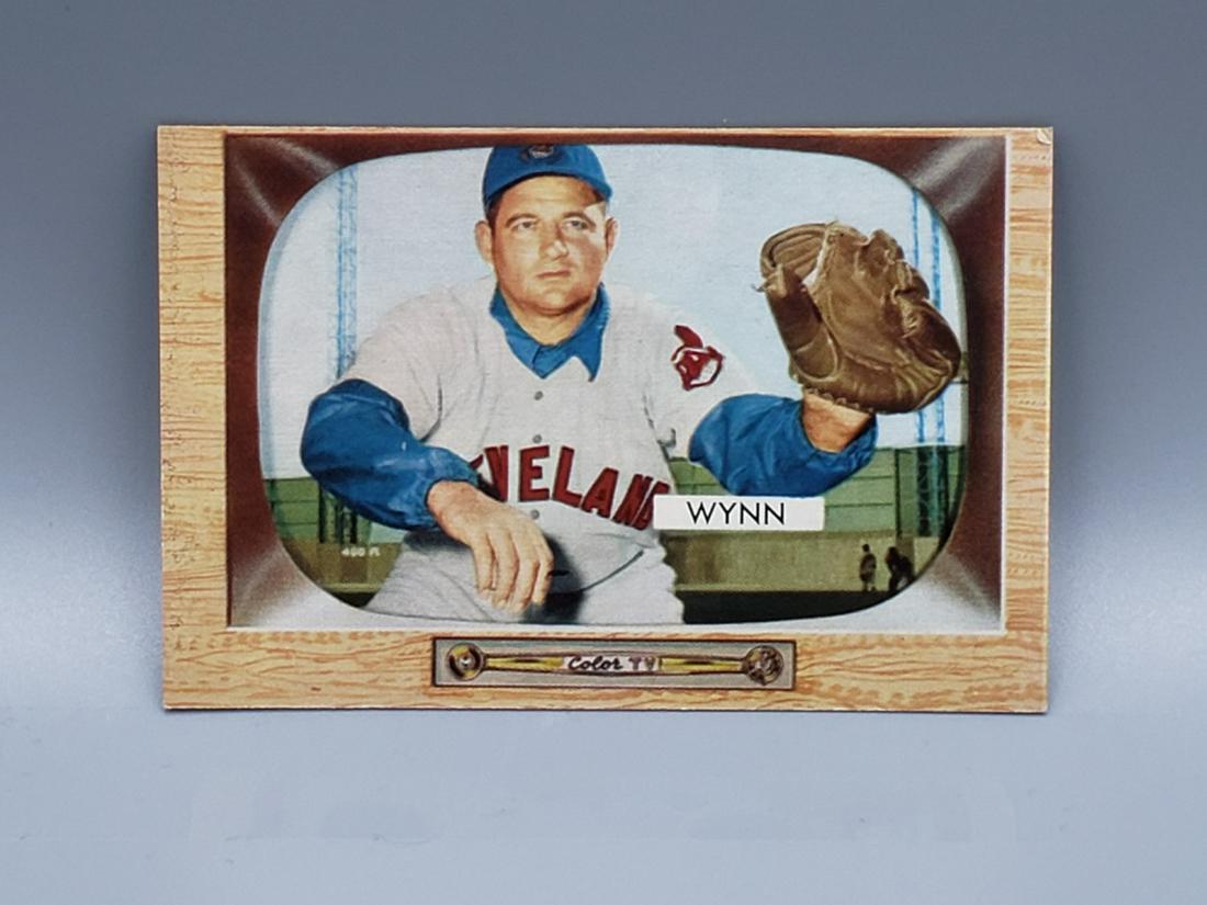 1955 Bowman Early Wynn #38 HOF (1 of 2)