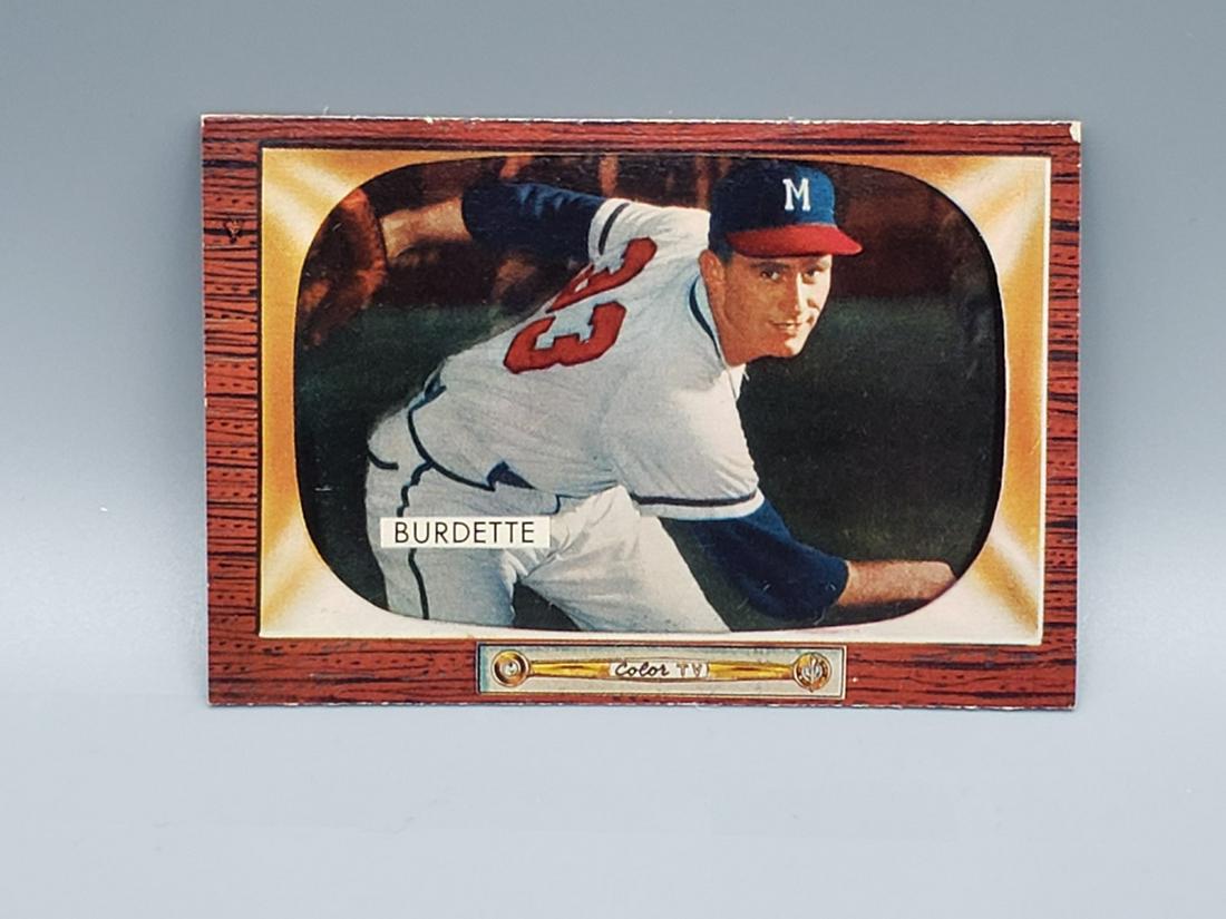 1955 Bowman Lou Burdette #70 (1 of 2)