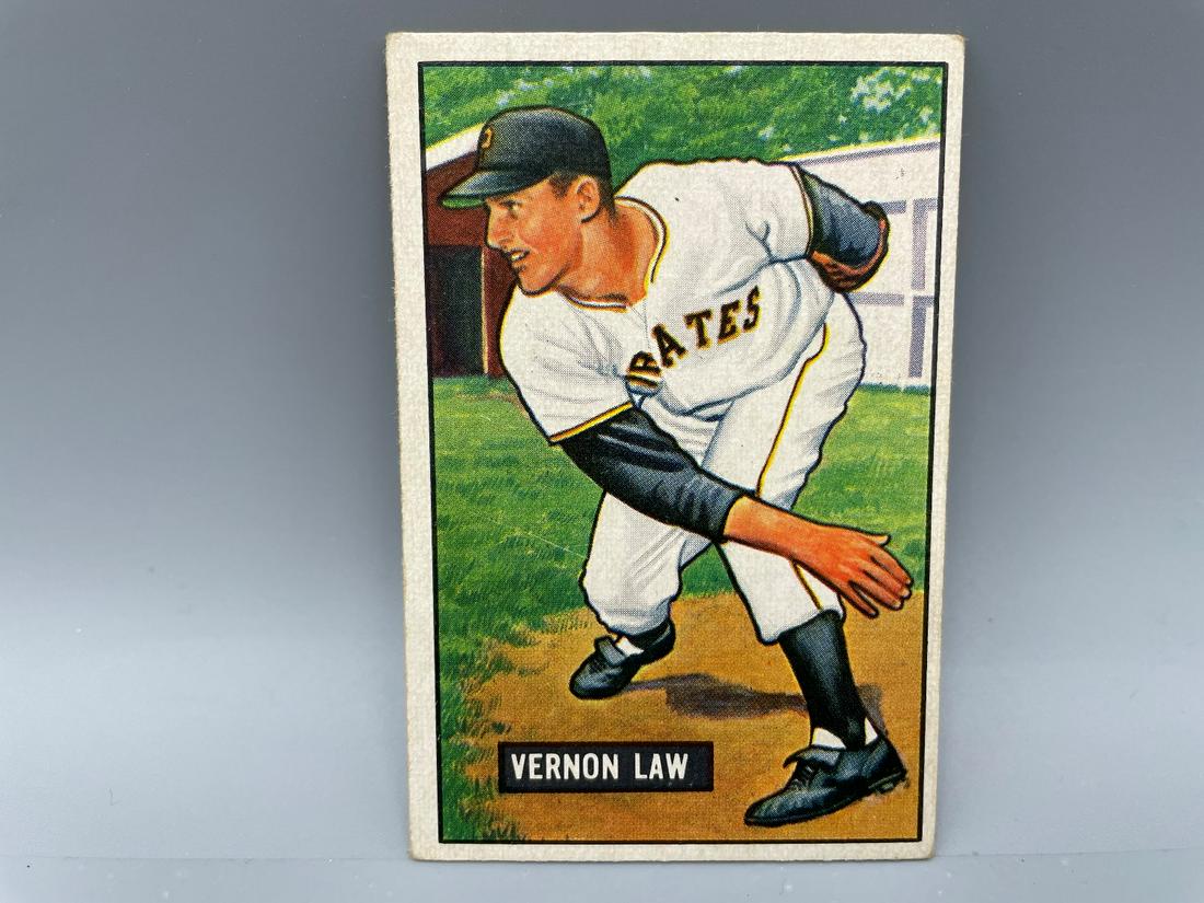 1951 Bowman Vern Law RC #203 (1 of 2)