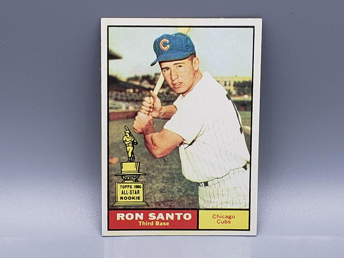 1961 Topps Ron Santo #35 Rookie HOF (1 of 2)
