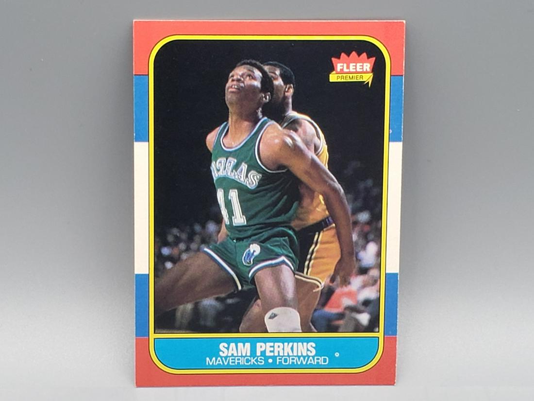 1986 Fleer Sam Perkins #86 (1 of 2)