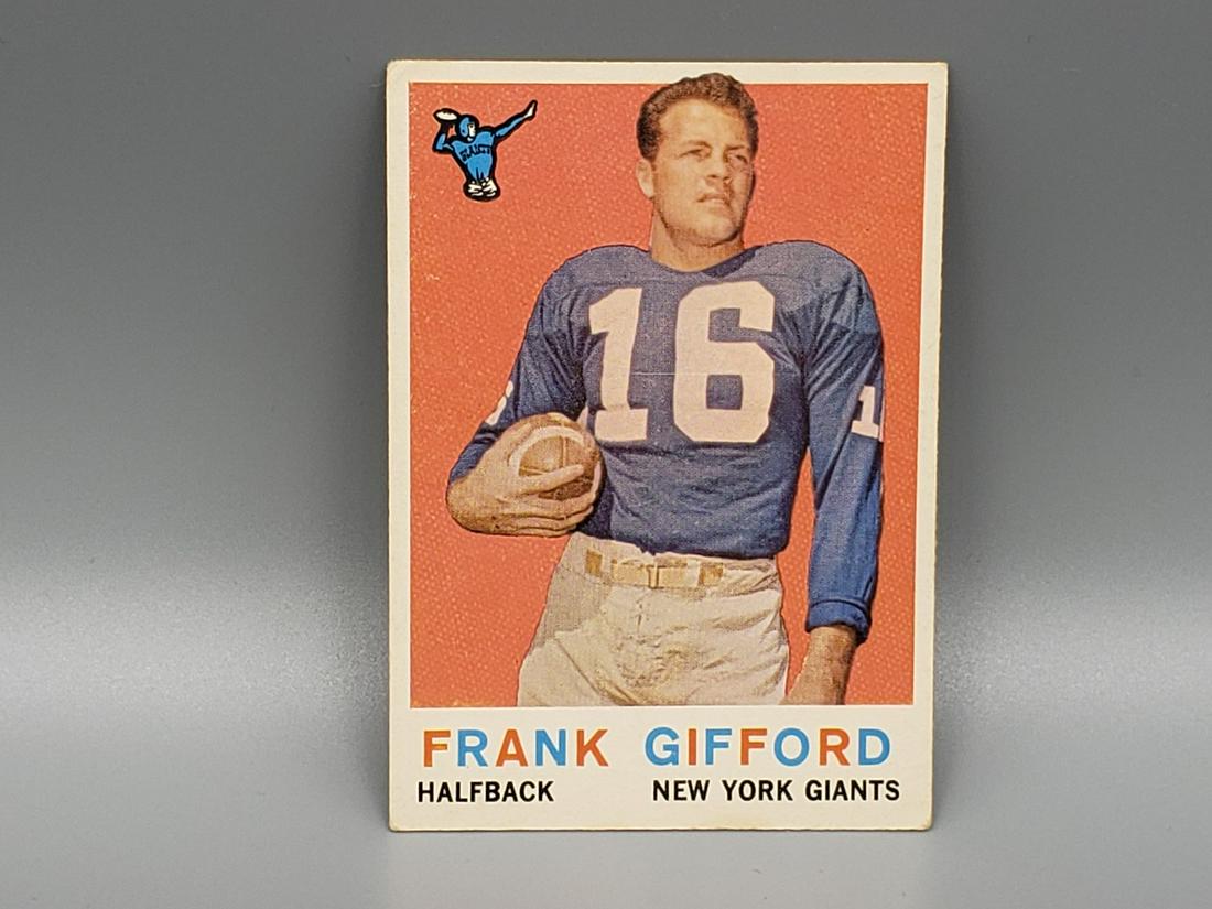 1959 Topps Frank Gifford #20 (1 of 2)