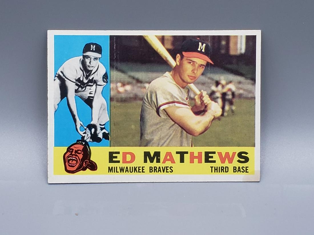 1960 Topps Ed Mathews #420 (1 of 2)