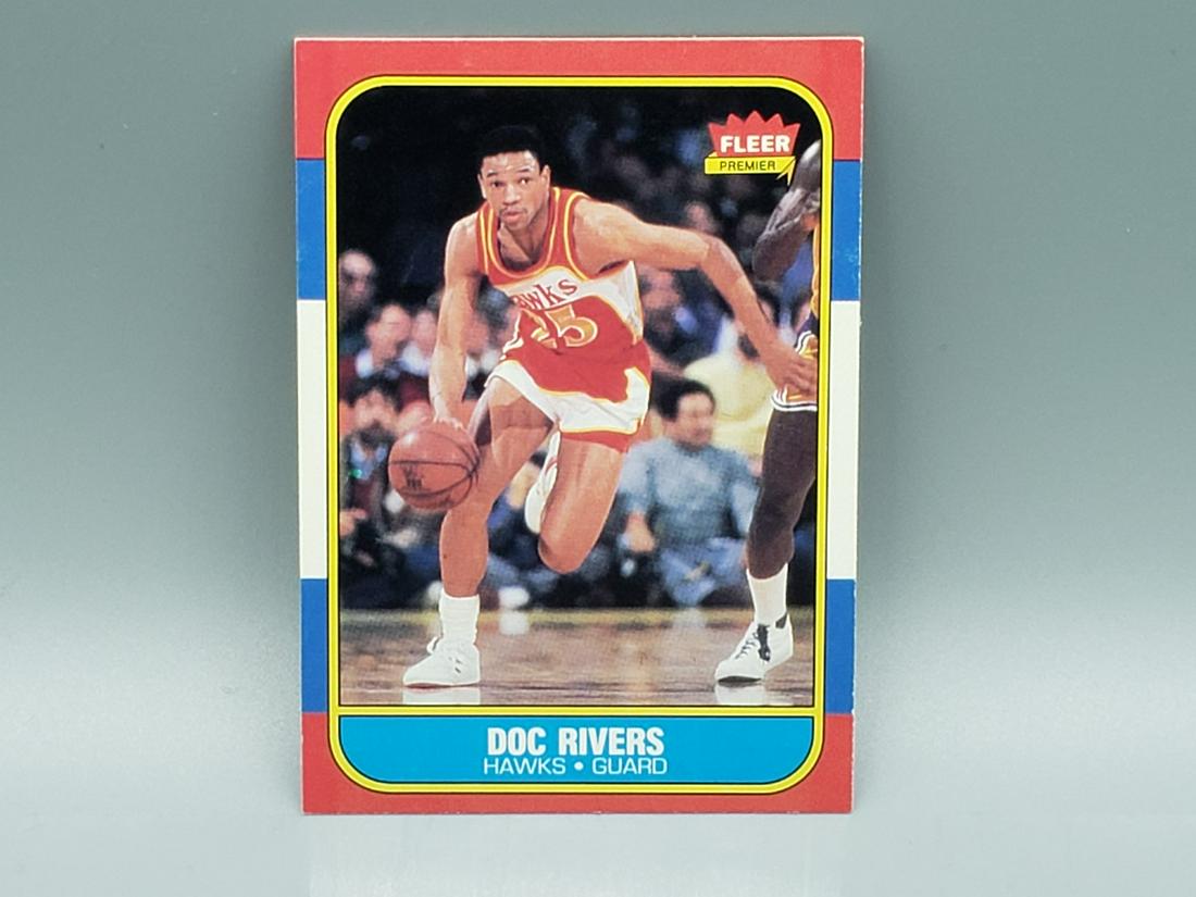 1986 Fleer Doc Rivers #91 (1 of 2)