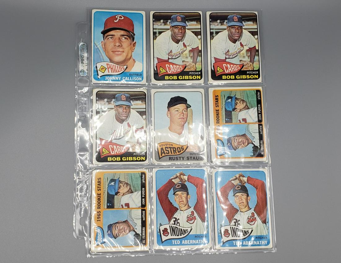 (143) 1965 Topps Baseball Cards Stars and Rookies (1 of 20)