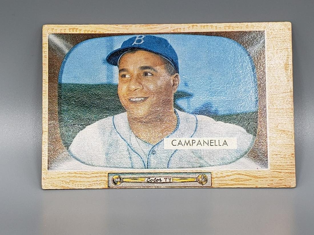 1955 Bowman Roy Campanella #22 (1 of 3)