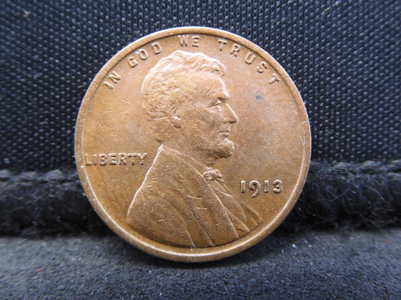 1913 Lincoln Wheat Penny Cent - Amazing Detail! (1 of 2)