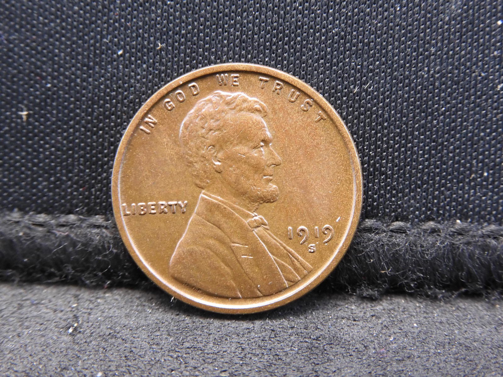 1919-S Lincoln Wheat Cent.  Nice High Grade Coin!! (1 of 2)