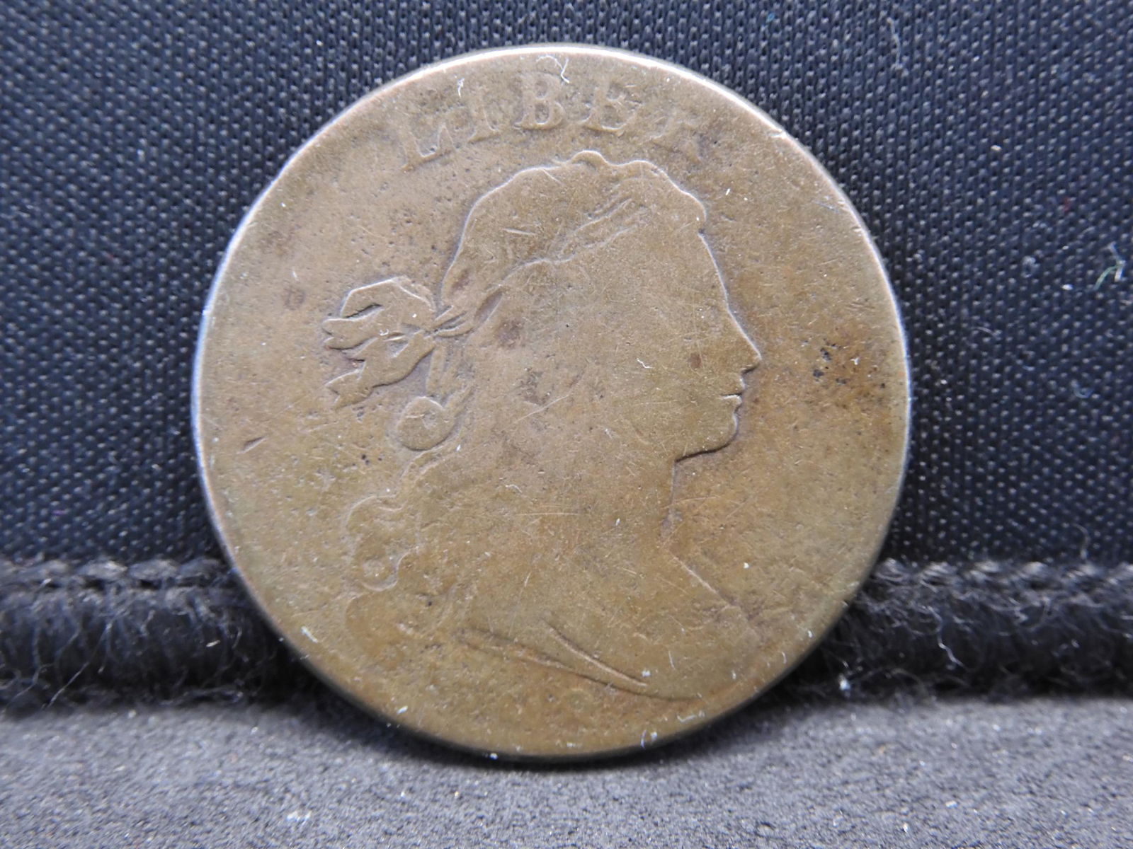 1798 Draped Bust Large Penny Cent - 2nd Hair Style - (1 of 2)