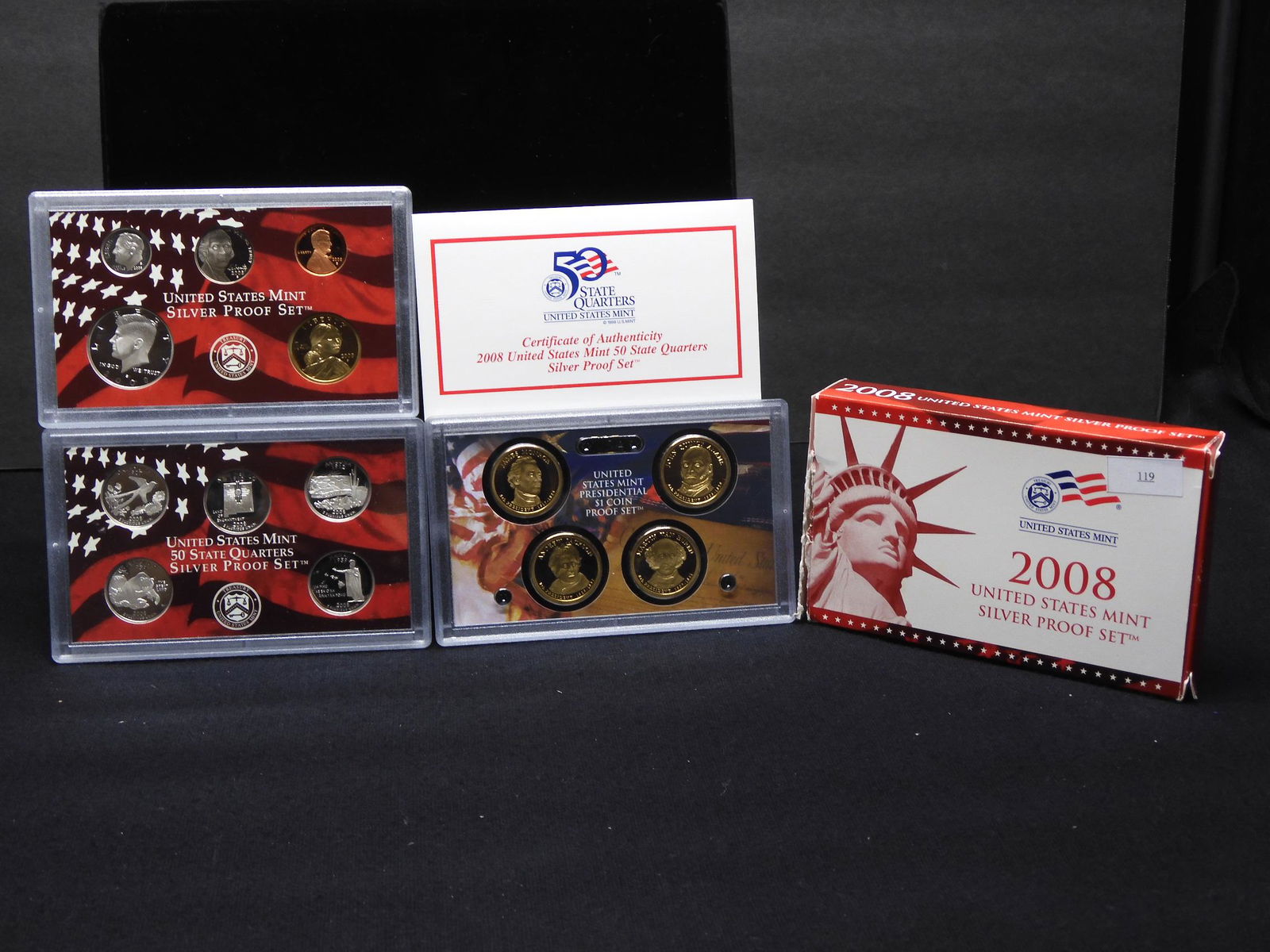 2008 U.S. Silver Proof Set OGP (1 of 8)