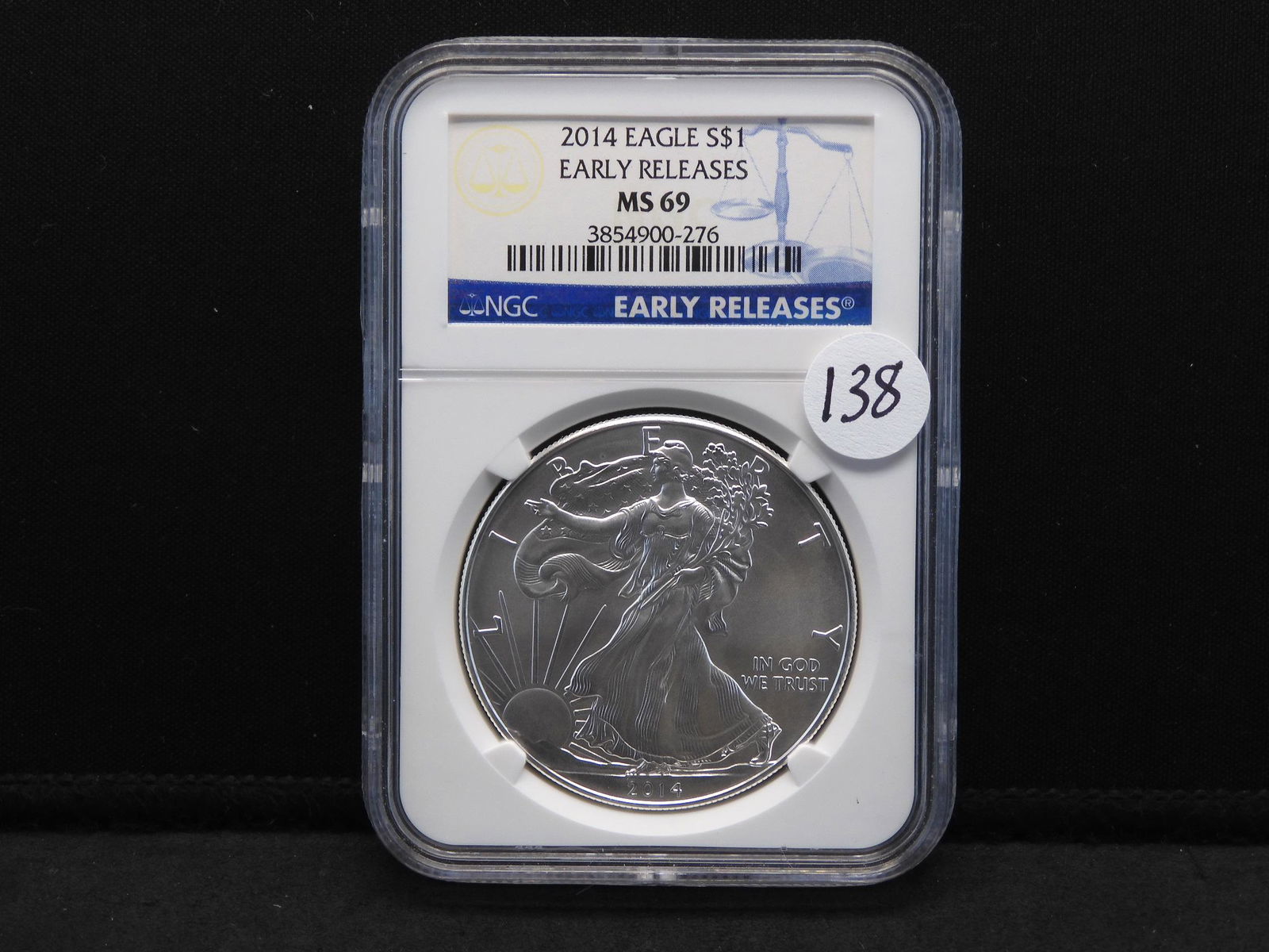 2014 NGC MS69 American Silver Eagle - Early Releases (1 of 4)