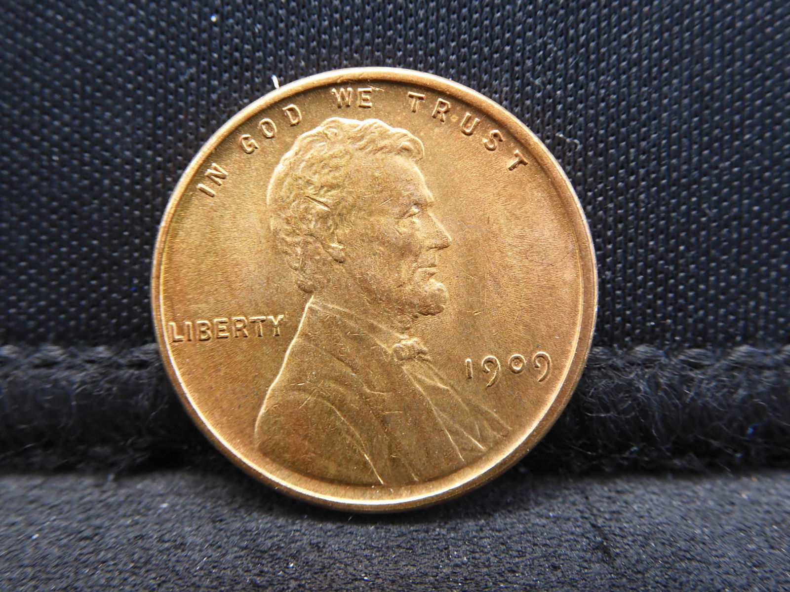 1909 VDB Lincoln Wheat Cent - BU (1 of 2)
