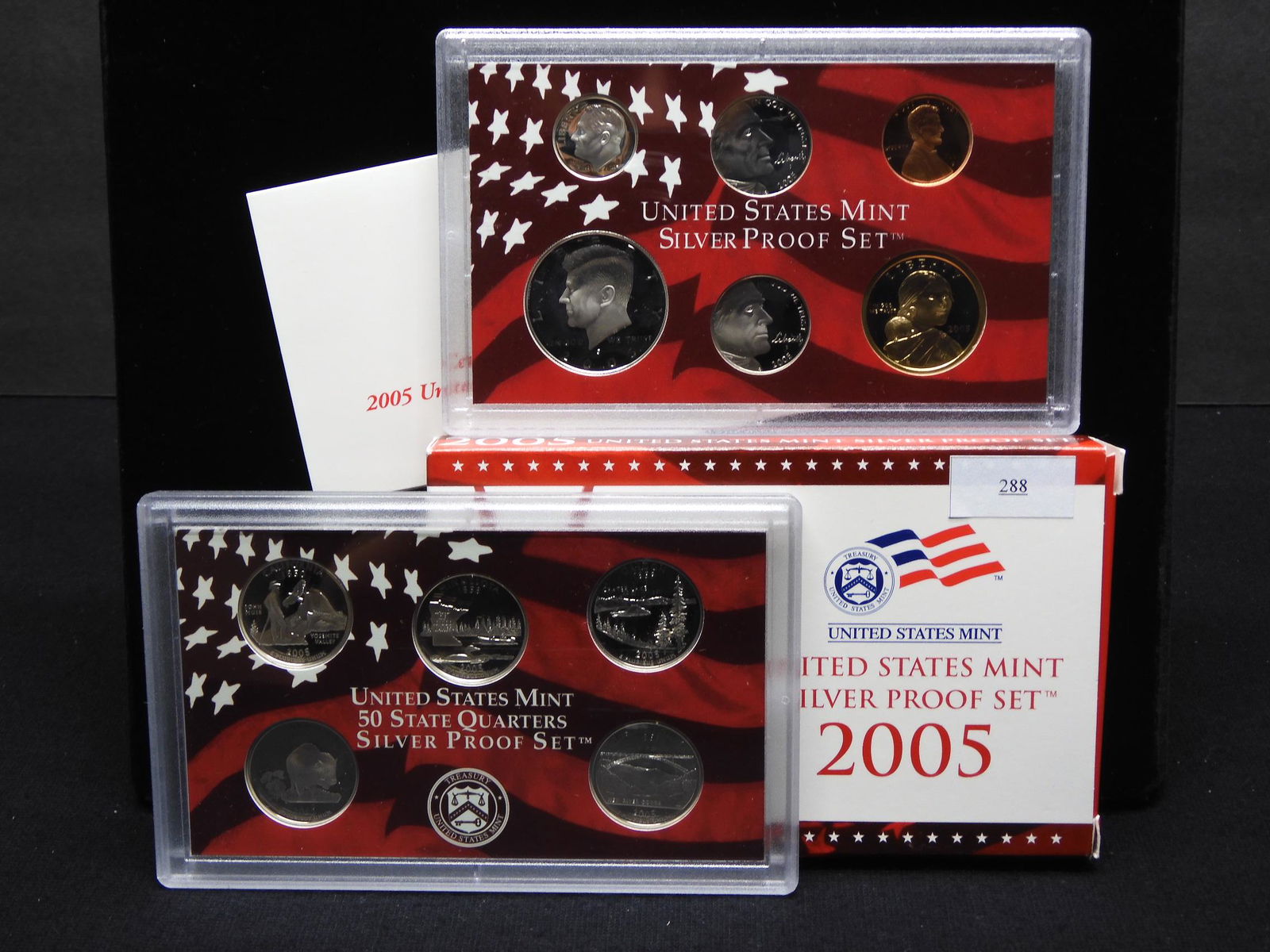 2005 U.S. Silver Proof Set OGP (1 of 6)