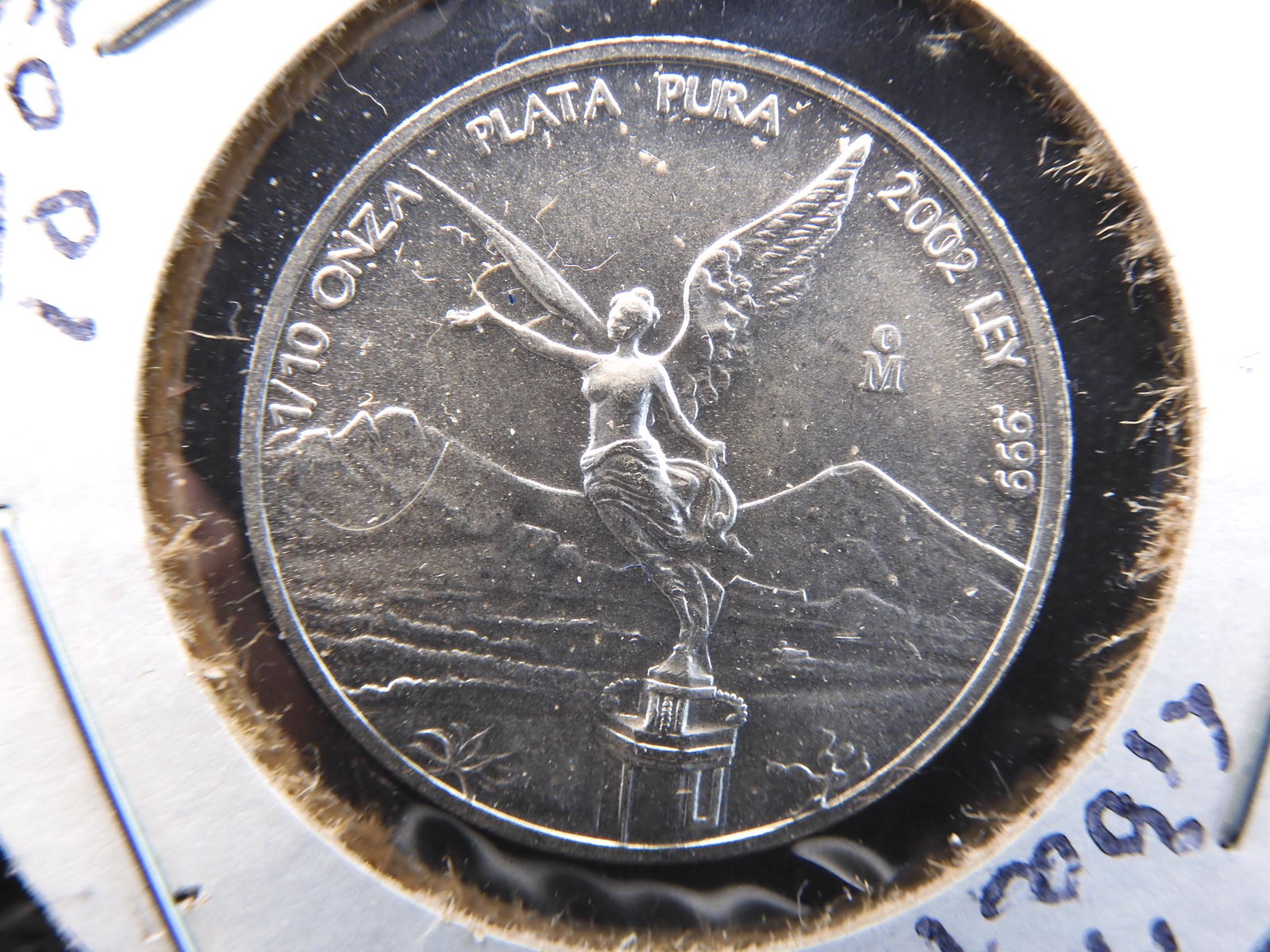 Silver - 1/10 Oz. .999 2002 Mexican Libertad: Silver - 1/10 Oz. .999 2002 Mexican Libertad