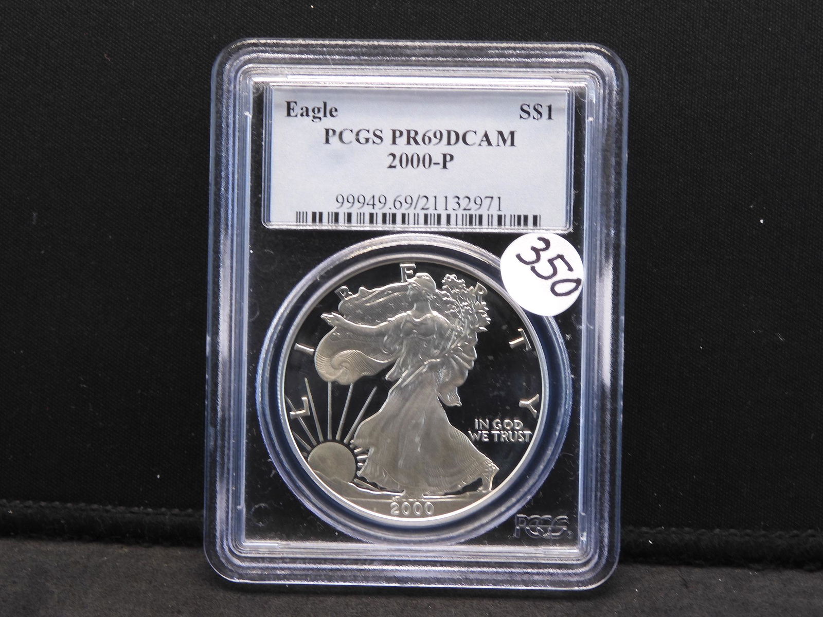 2000-P PCGS PR69 DCAM American Silver Eagle (1 of 4)