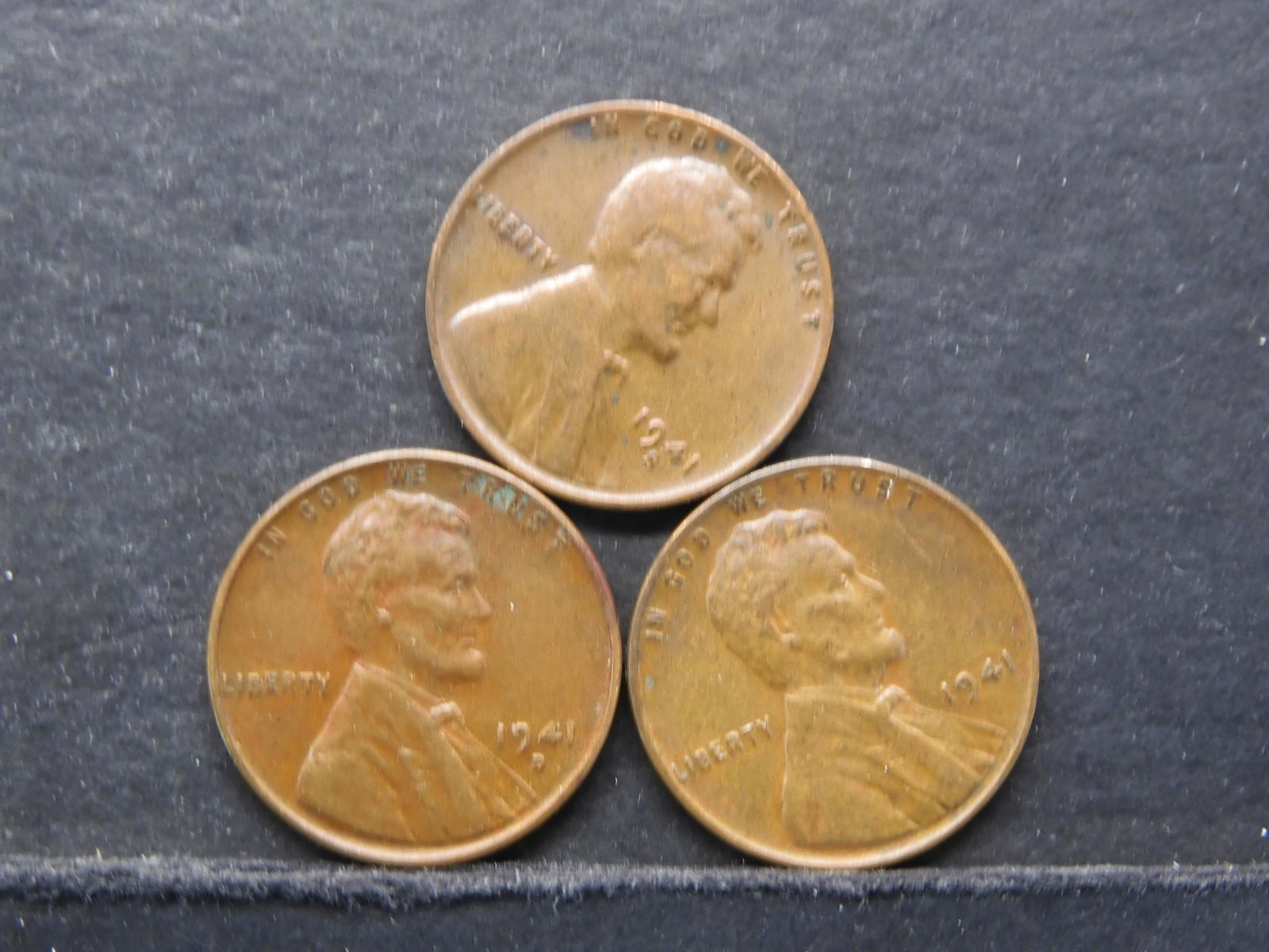 1941 P, D, S, YEAR SET LINCOLN WHEAT CENTS (1 of 2)