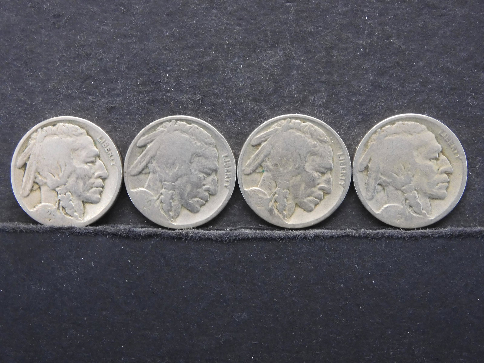 Four Buffalo Nickels (1 of 4)