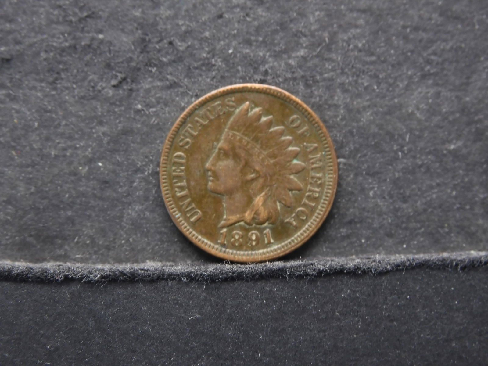 1891 Indian Cent (High Grade & Bent) (1 of 2)