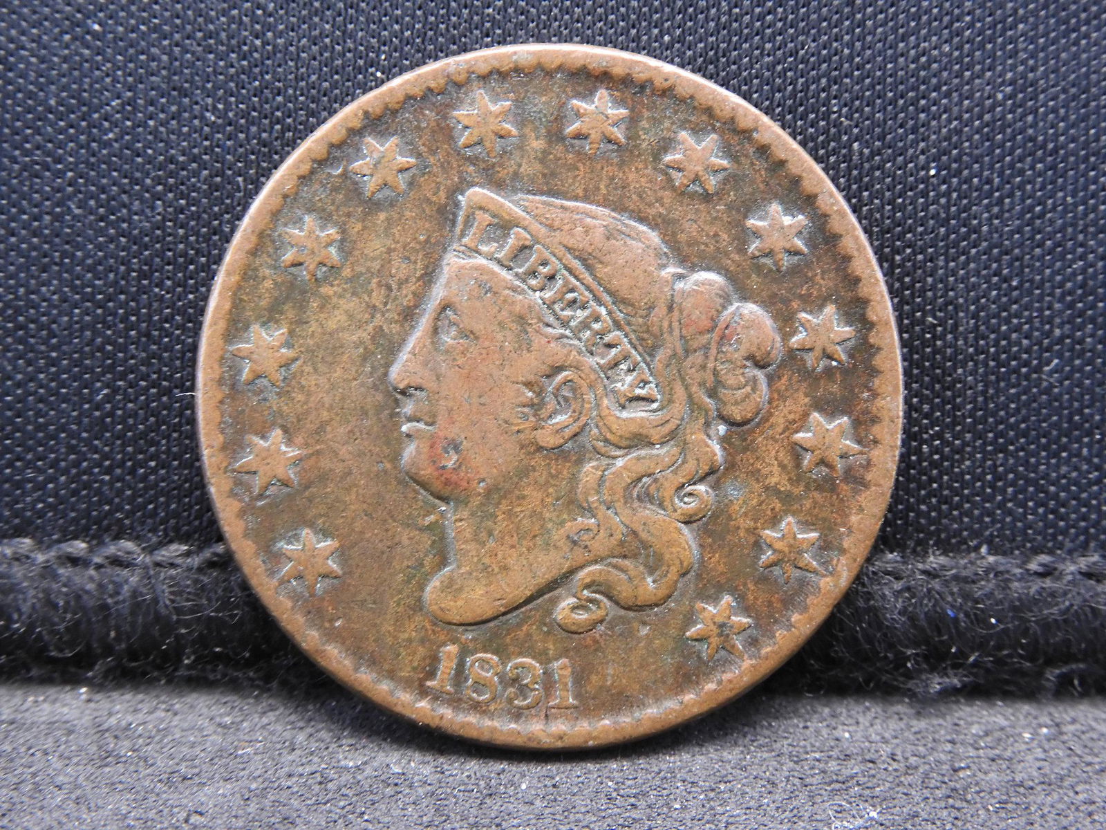 1831 Matron Head Large Cent. (1 of 2)
