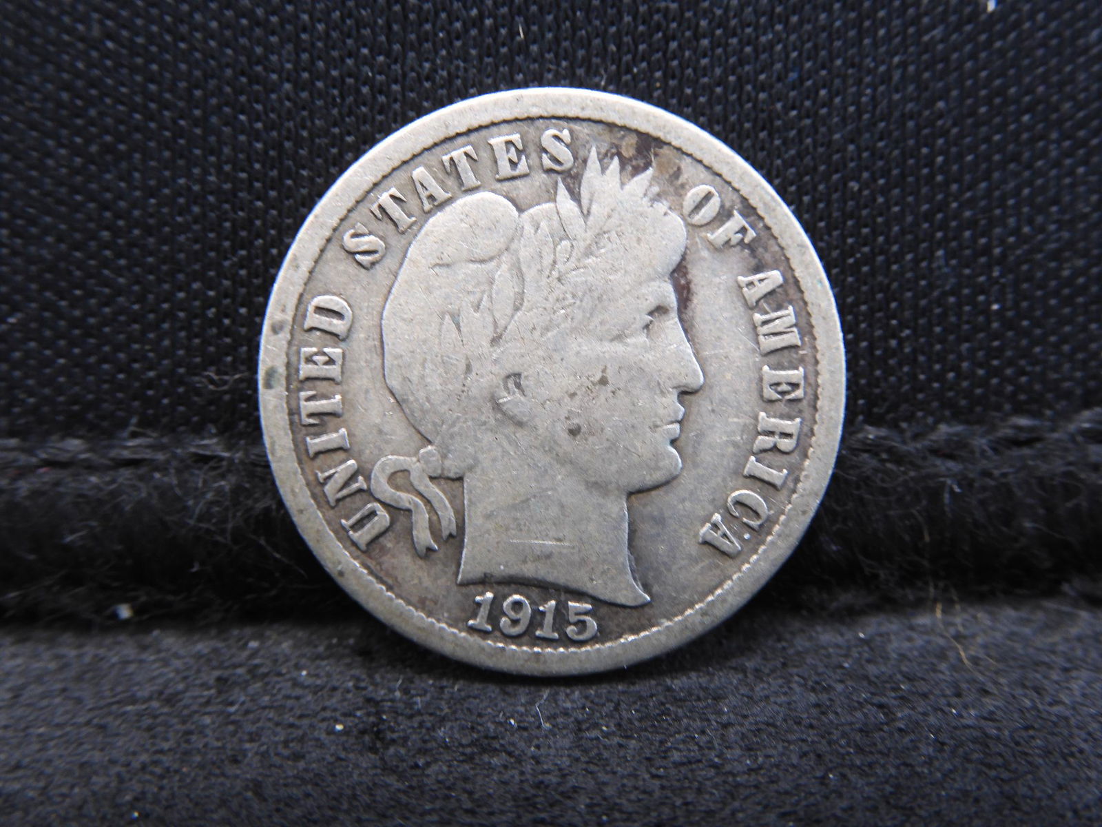 1915 Barber Dime Strong Details (1 of 2)