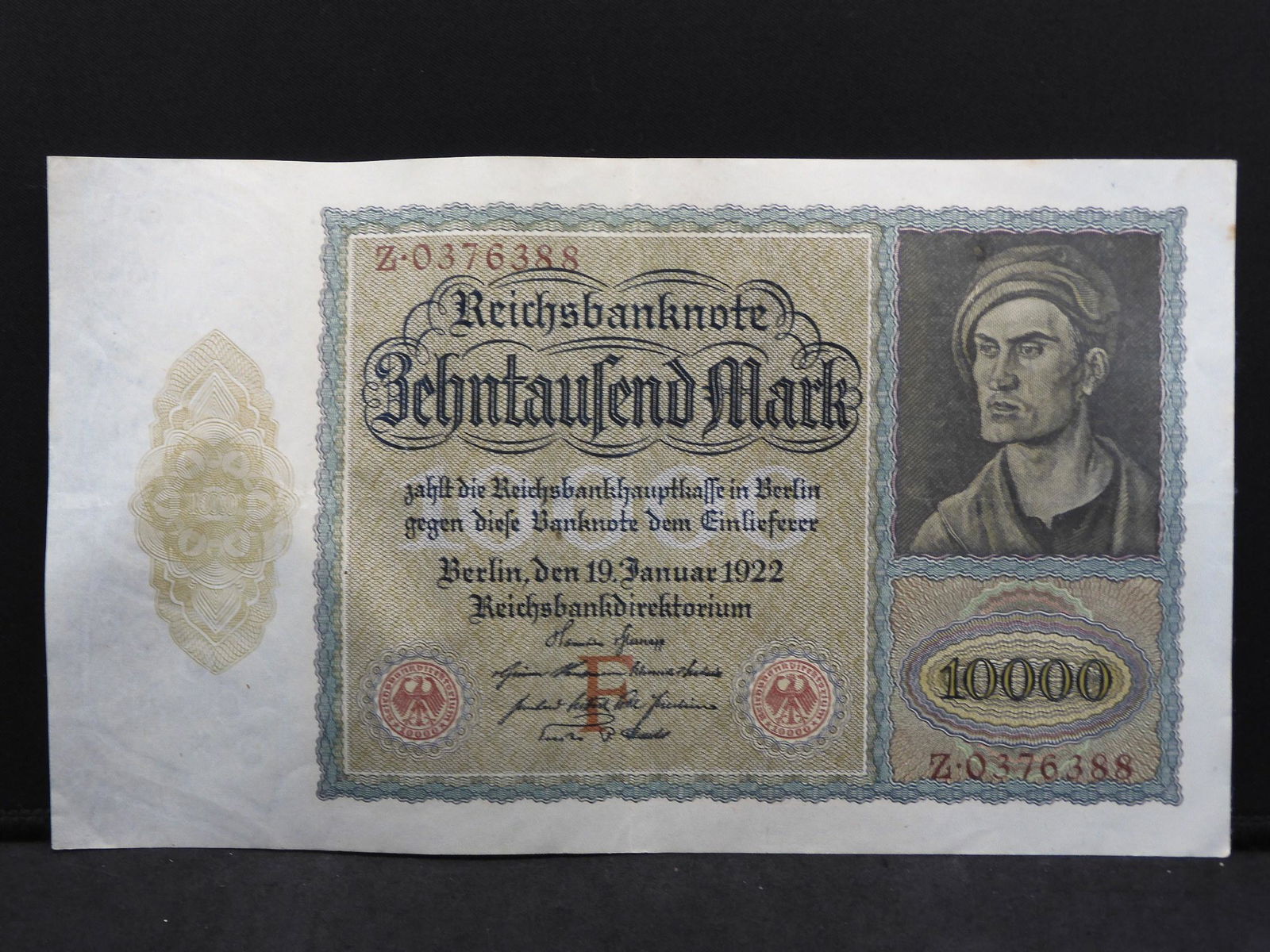 1922 Germany Weimar Republik 10,000 Mark (1 of 4)