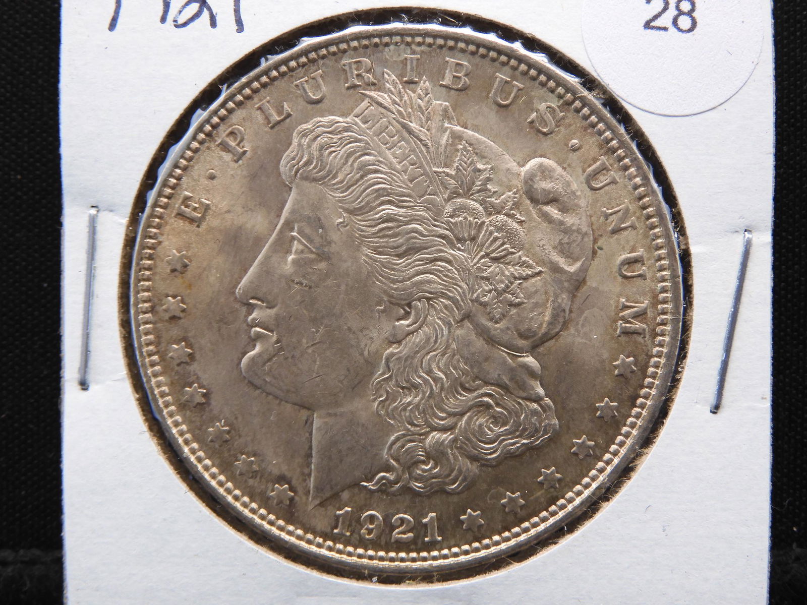1921 Morgan Dollar.   Uncirculated. (1 of 3)