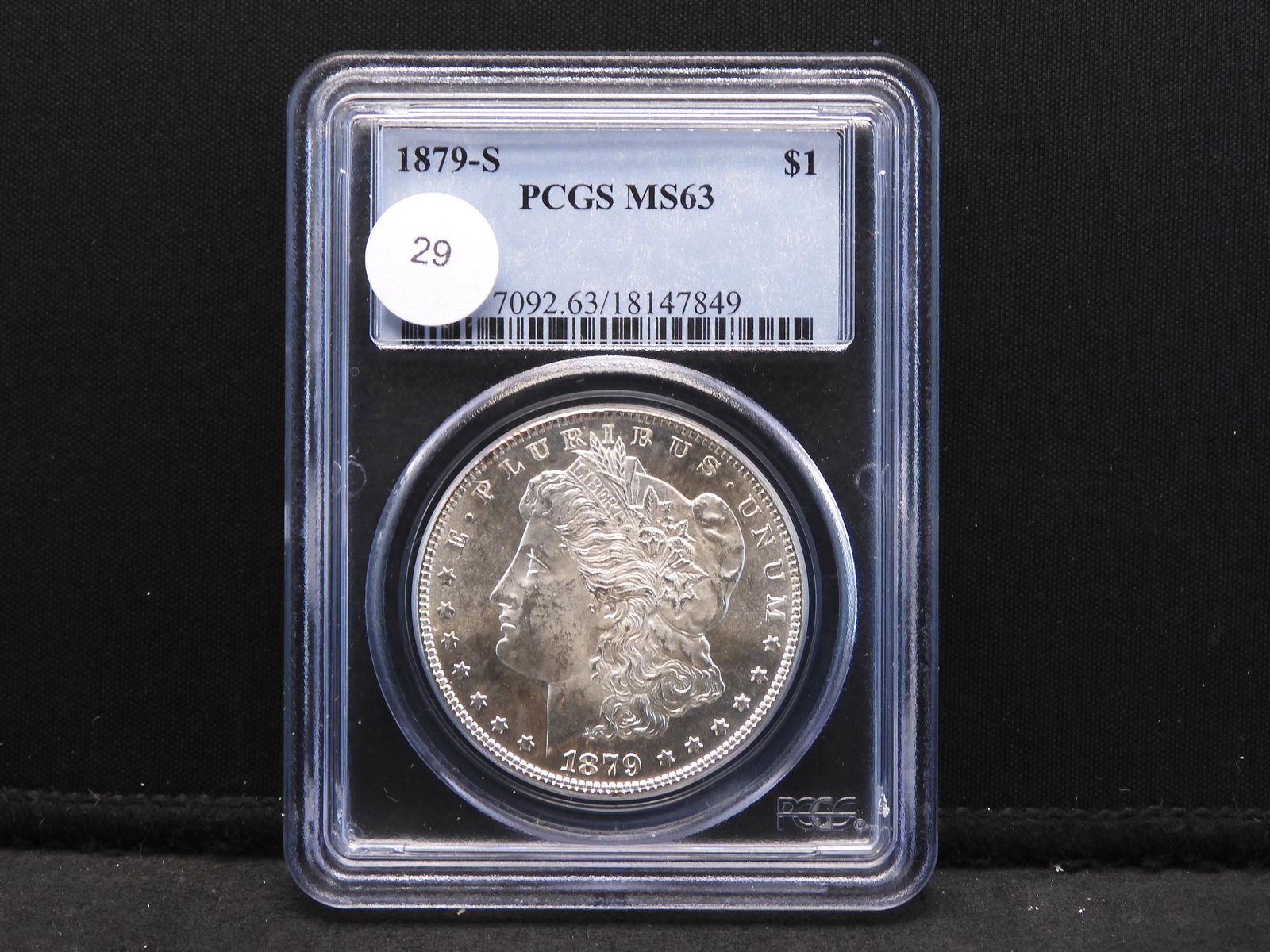 1879-S Morgan Dollar.  Slabbed by PCGS (#1 Certifier) (1 of 4)