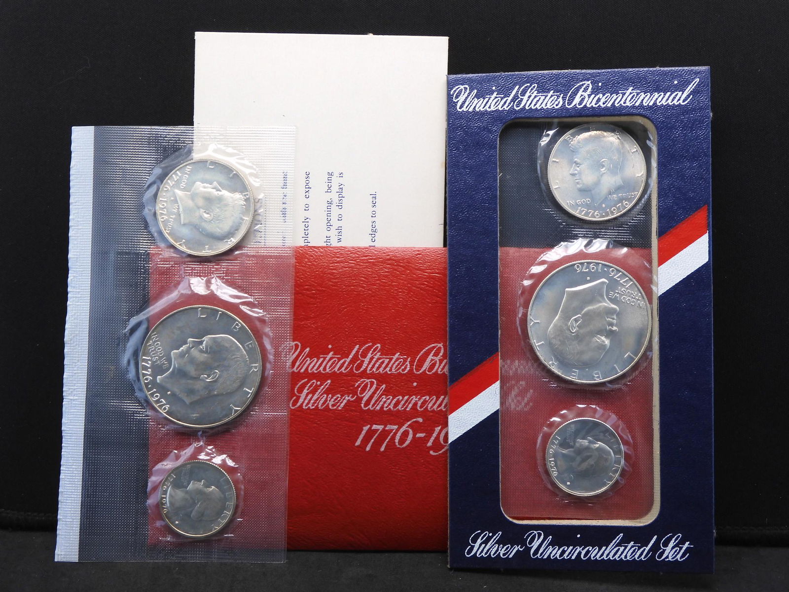 1976 U.S. BicentenniaL Uncirculated 3 Coin 40% Silver (1 of 6)