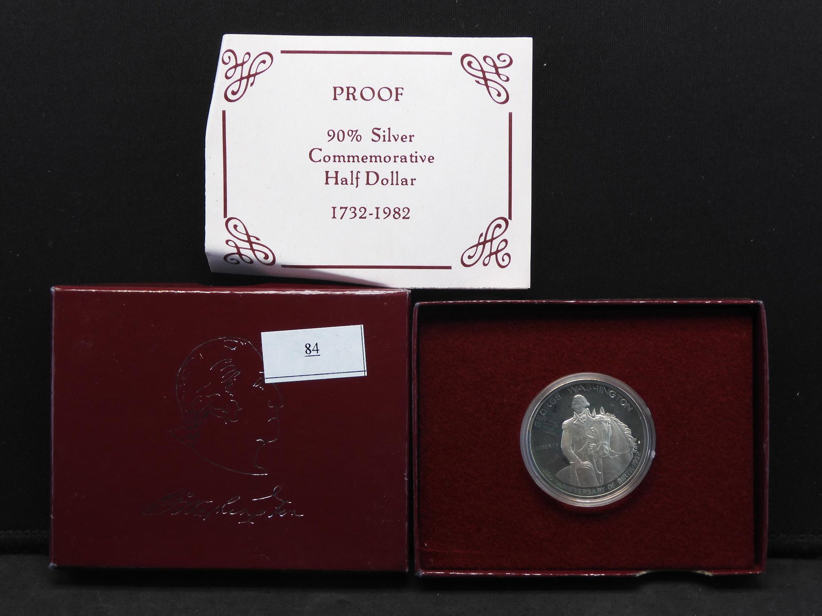 1982 U.S. George Washington Silver Half Dollar OGP (1 of 3)