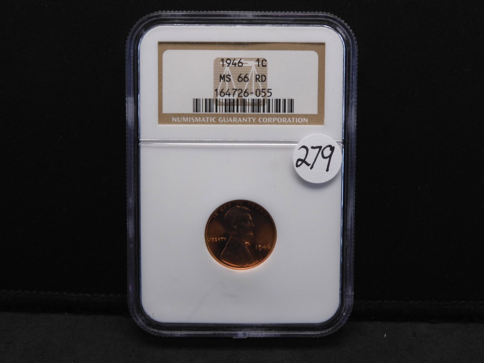 1946 NGC MS66 RD Lincoln Wheat Cent (1 of 4)