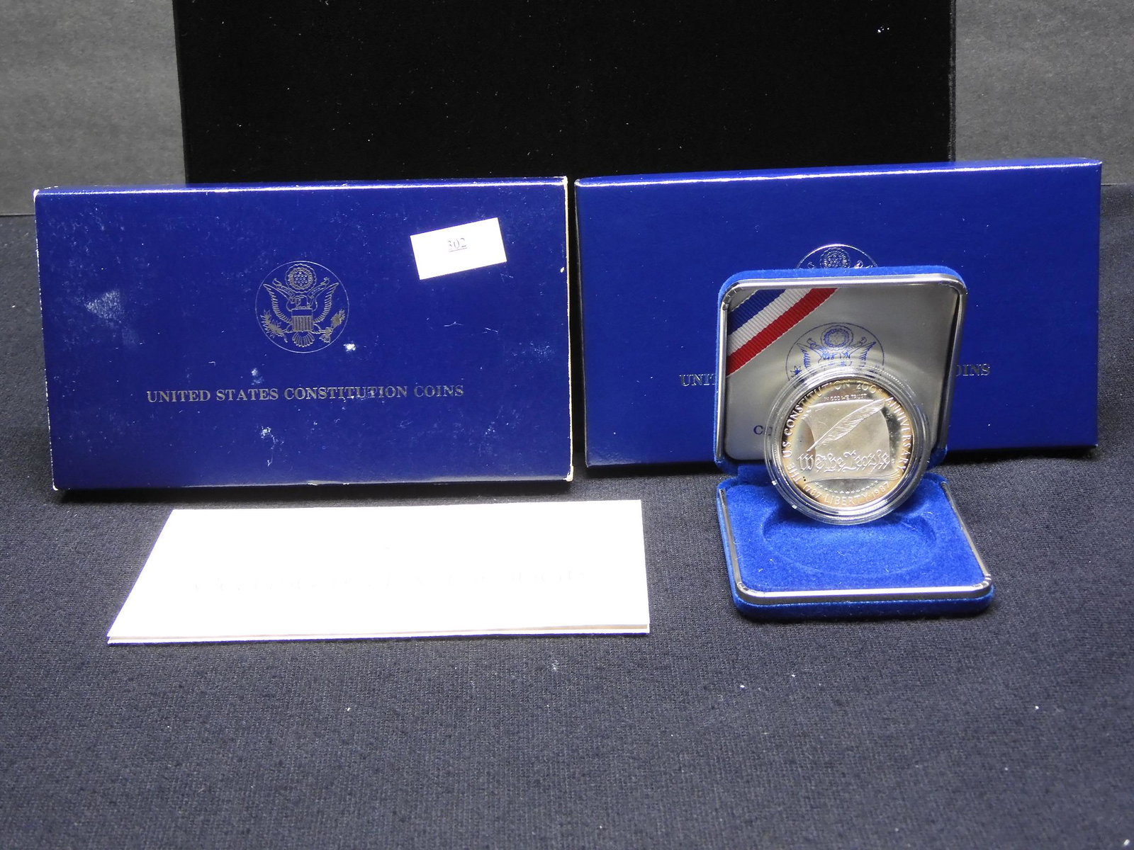 1987 U.S. Constitution Proof Silver Dollar OGP (1 of 4)