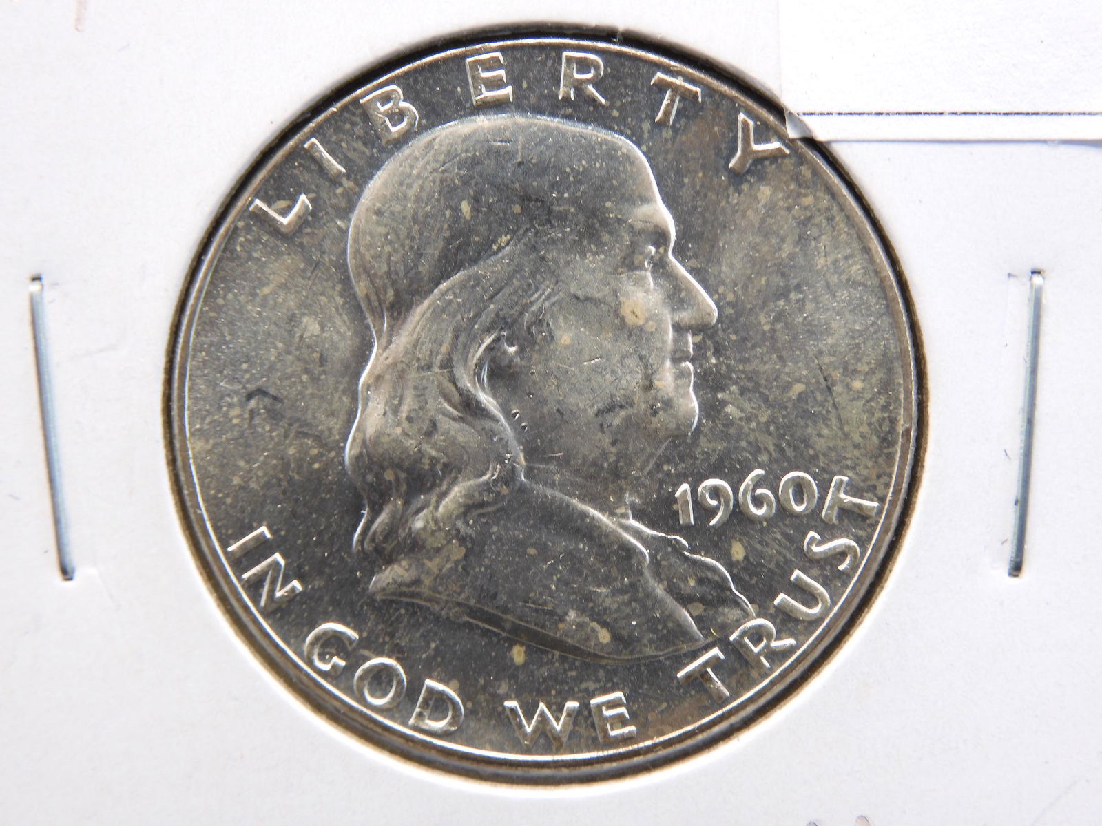 1960 Franklin Silver Half Dollar (1 of 3)
