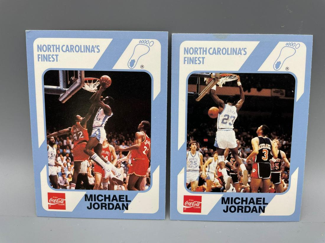 1989 Coca Cola Collegiate Collection Michael Jordan #13 (1 of 2)