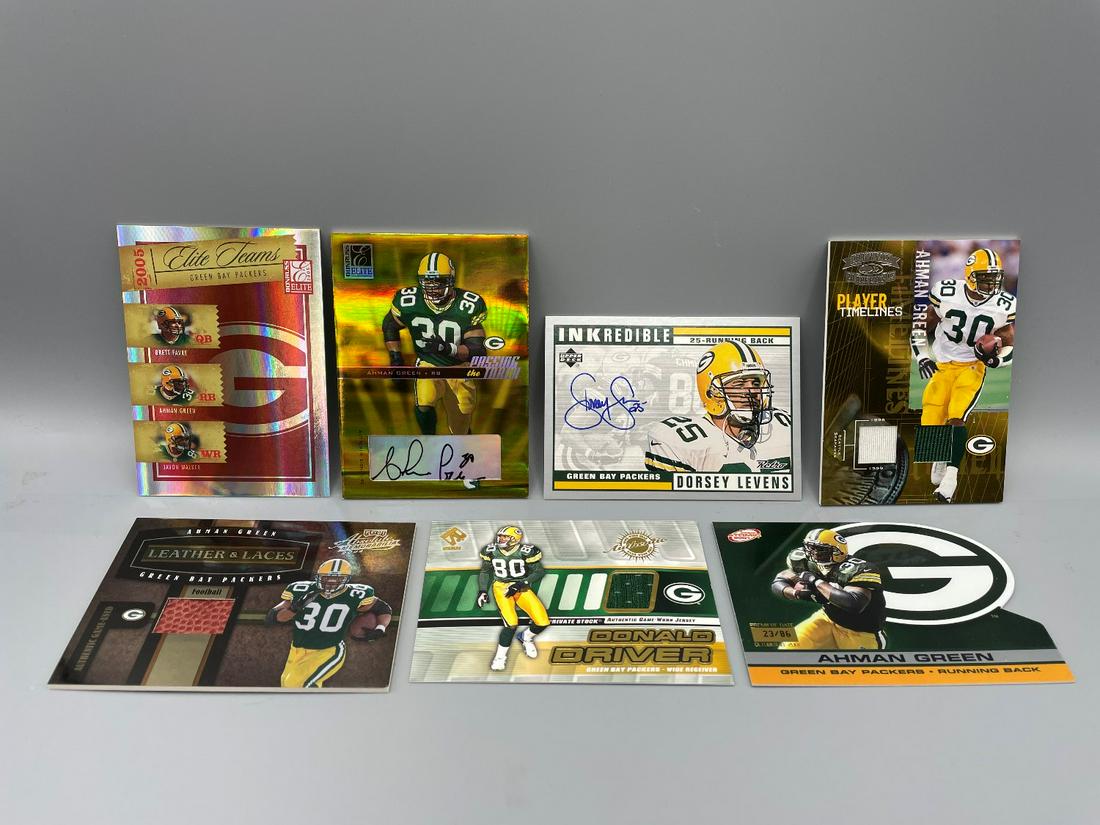 Green Bay Packers Lot of Autographs, Game Jerseys, (1 of 11)