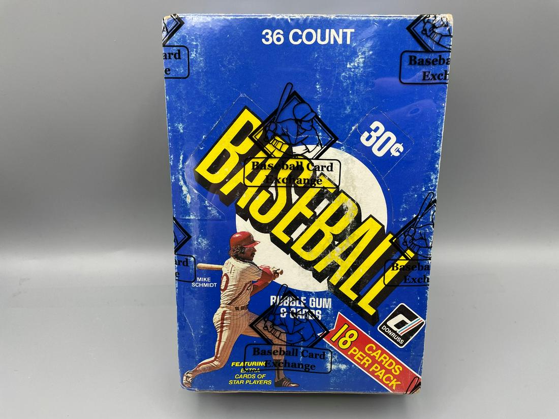1981 Donruss Baseball Unopened Wax Box - BBCE (1 of 2)