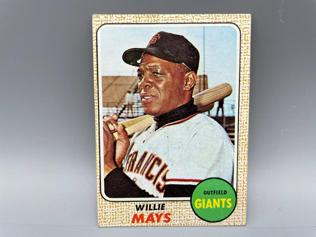 1968 Topps Willie Mays #50 (1 of 2)