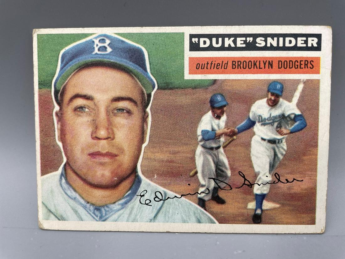 1956 Topps Duke Snider #150 (1 of 2)