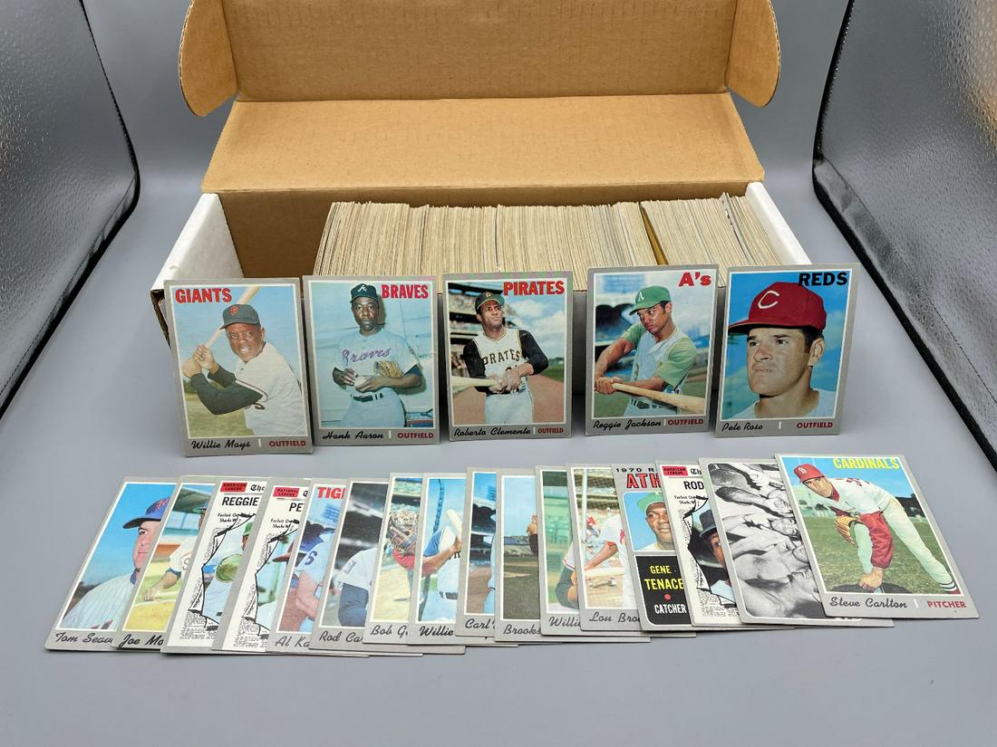 1970 Topps Baseball Partial Set - Lot of 500 (1 of 4)