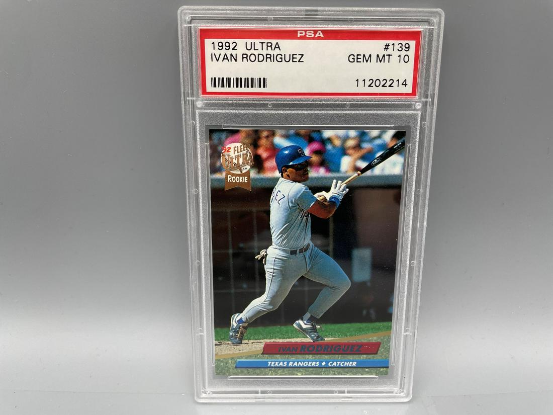 1992 Ultra Ivan Rodriguez #139 PSA 10 (1 of 2)