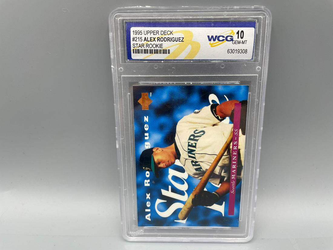 1995 Upper Deck Alex Rodriguez #215 WCG 10 (1 of 2)