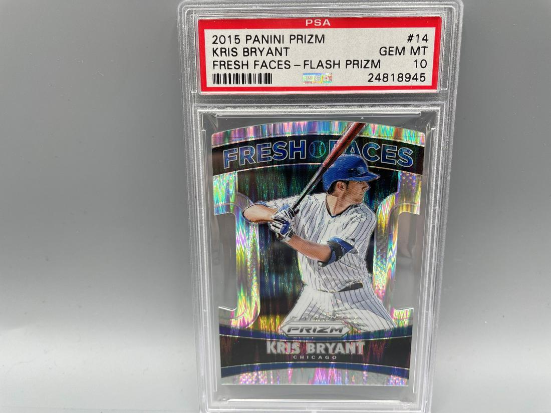 2015 Panini Prizm Kris Bryant Fresh Faces Flash Prizm (1 of 3)
