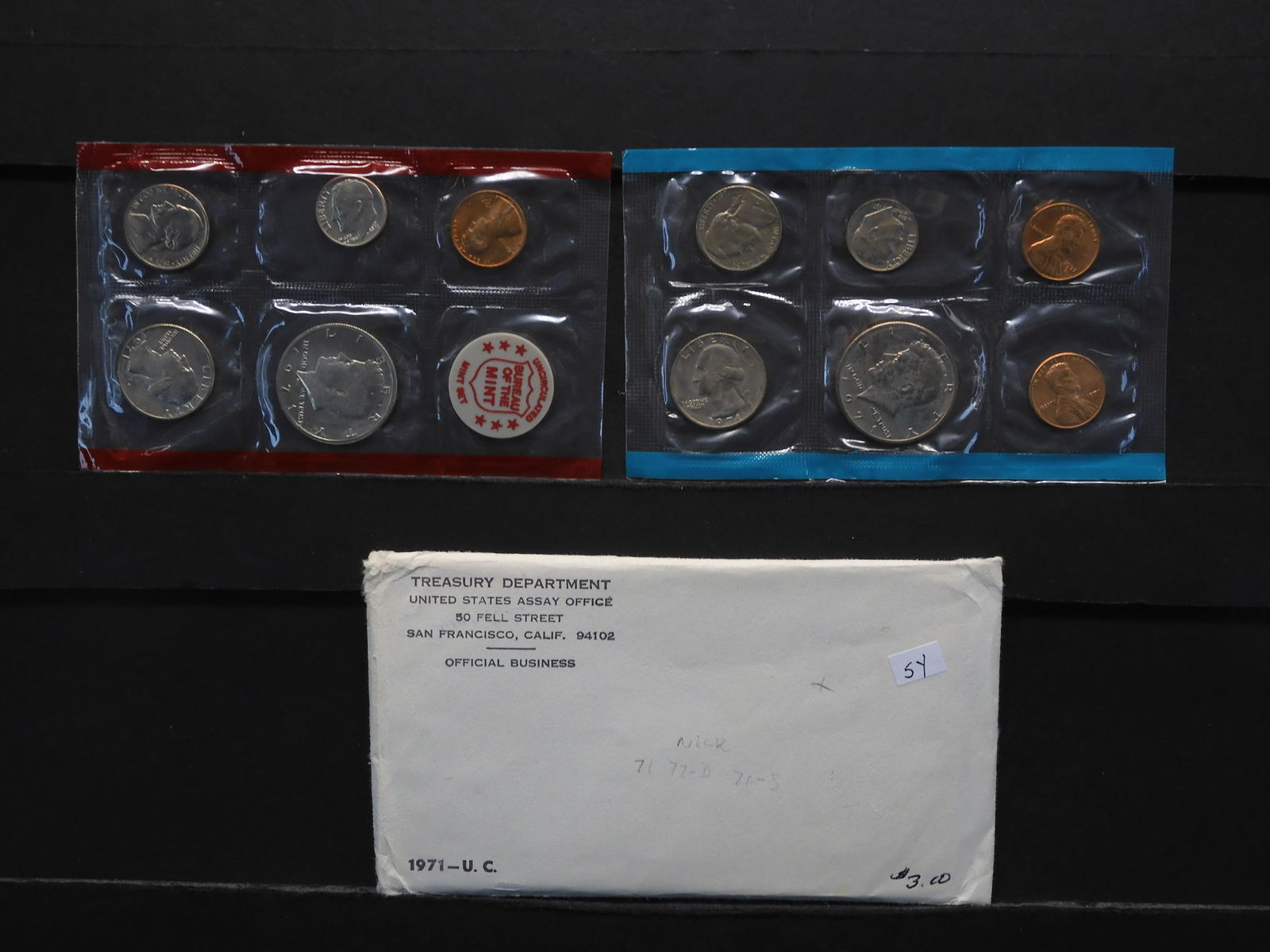 1971 P&D US Uncirculated Mint Set (1 of 5)