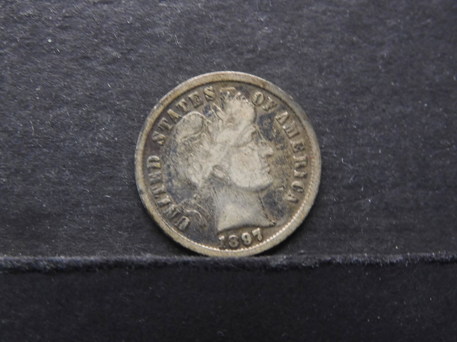 1897 Barber Dime - Nice Detail (1 of 3)